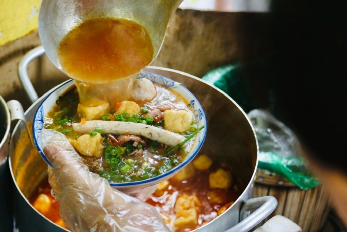 Bun rieu in Hanoi