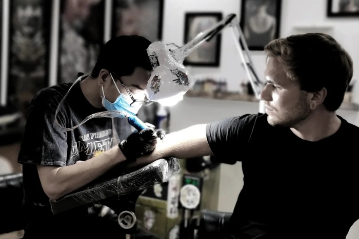 Hanoi Tattoo Studio in Hang Giay street 