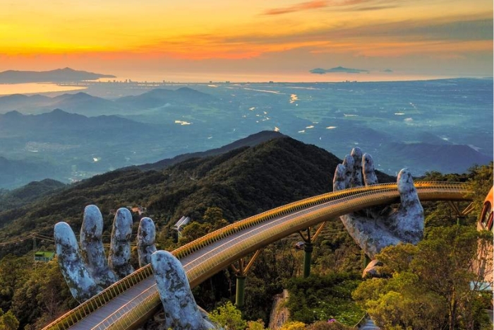 Take a photo on one of the most famous bridges in the world