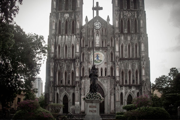 The "Notre Dame de Hanoi".