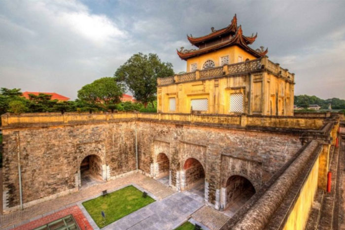The main entrance to Thang Long Citadel