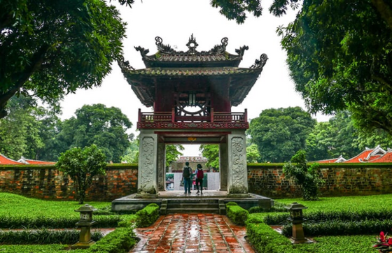 One Day To Visit The Temple Of Literature Hanoi Viet Nam