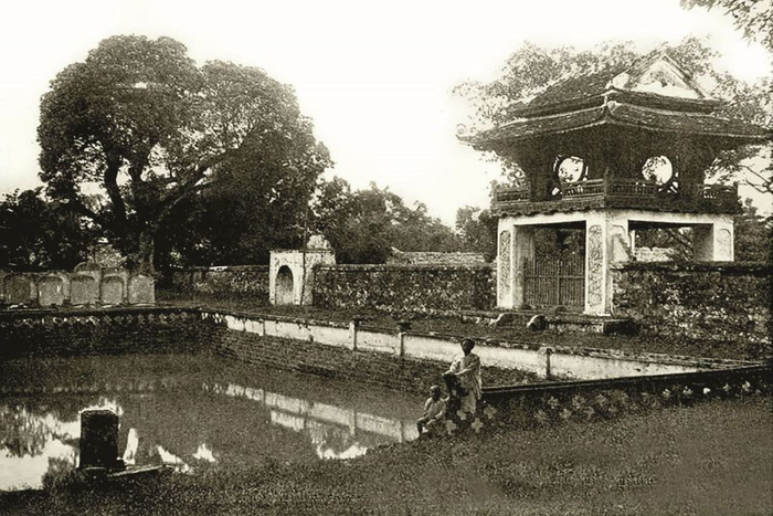 The Temple of Literature in the past 