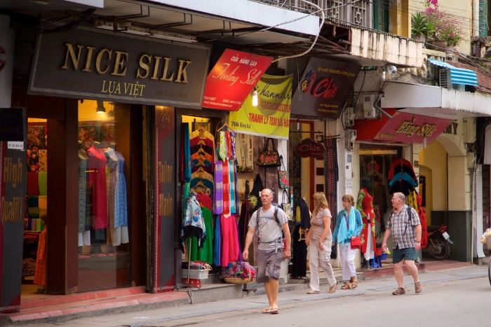 Shopping in Hanoi's Old Quarter