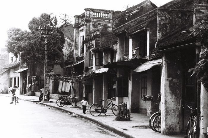 Hanoi Old Quarter in French colonial period 