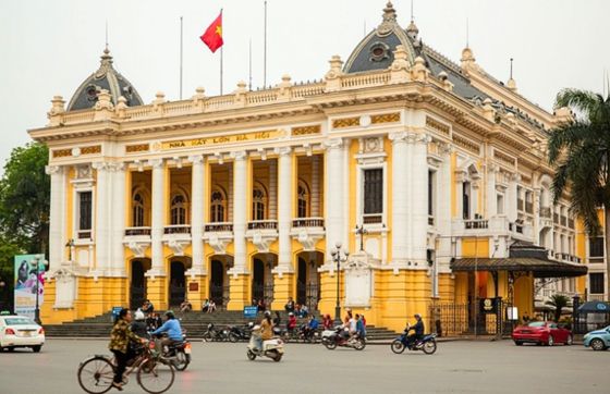 Visiting The Hanoi Opera House In Vietnam