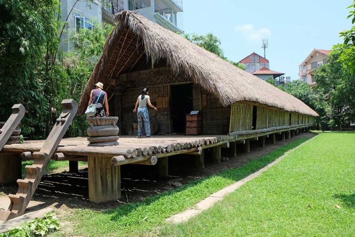 The Museum of Ethnology in Hanoi offers a fascinating insight into Vietnam's cultural diversity