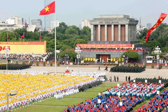 Vietnam Independence Day celebration at Ba Dinh Square, Hanoi