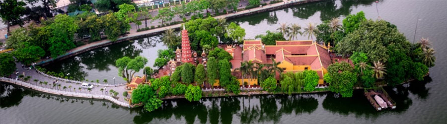 Where to visit in Hanoi? Visit Tran Quoc pagoda