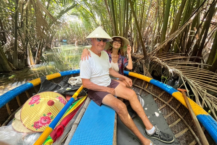 Explore the Cam Thanh's oconut groves