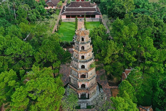 Thien Mu Pagoda in Hue, Vietnam