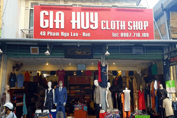 Gia Huy Silk Shop, best shop in Hue in tailor