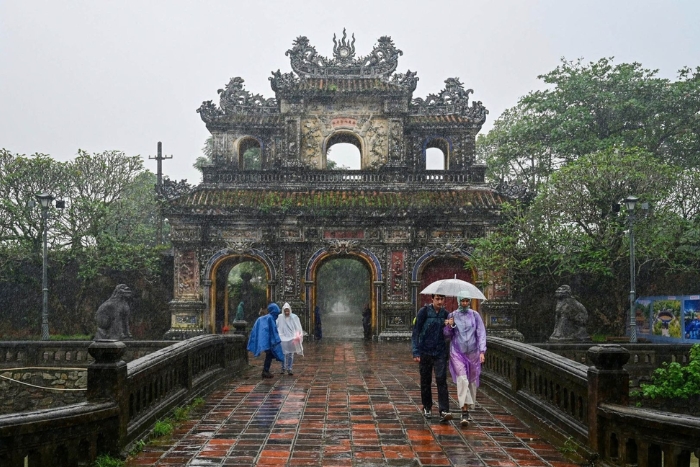 Hue during the rainy season