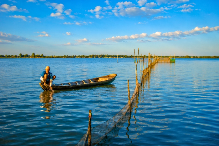 Traveling to Mekong Delta, Vietnam among rivers and nature