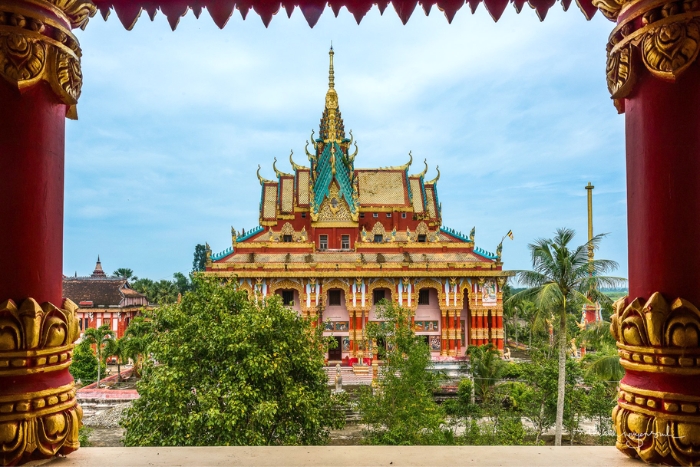 The famous Ghositaram Pagoda - a must-visit destination in Bac Lieu