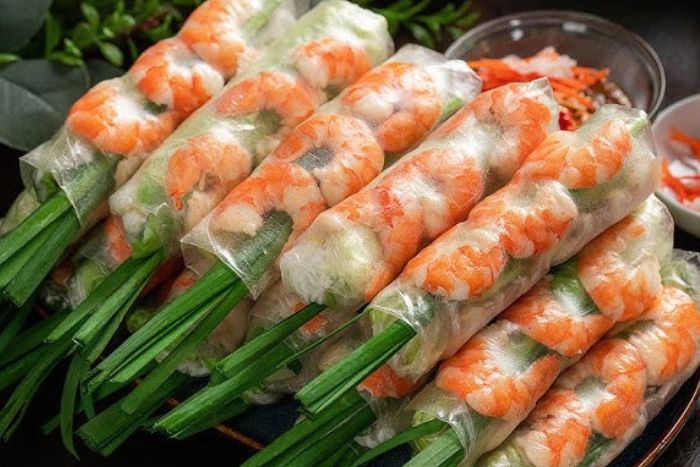 Goi Cuon, fresh and light rolls from the Mekong Delta