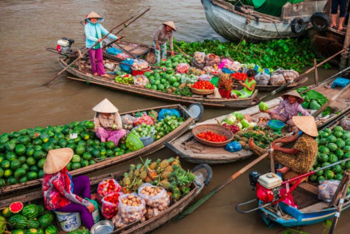 Tropical fruits, juicy treasures of the Mekong Delta