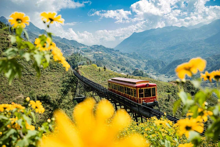 Muong Hoa Valley in Sapa Vietnam