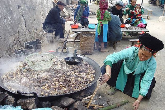 "Thang co" - Traditional Hmong dish to try at the Ban Phiet ethnic market