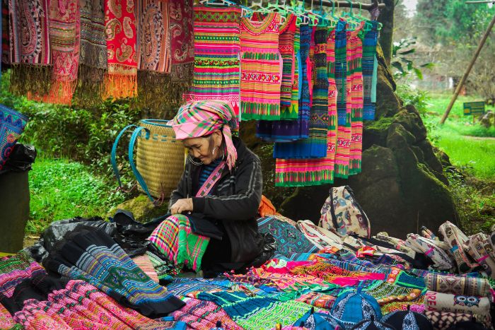 Ethnic markets are a unique feature of Sapa Vietnam