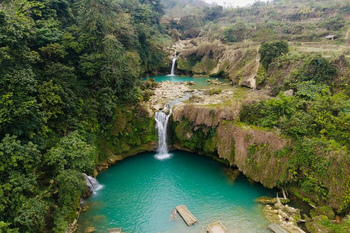 Chieng Khoa waterfall