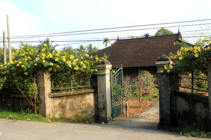 Ancient village Dong Hoa Hiep in Tien Giang, Vietnam