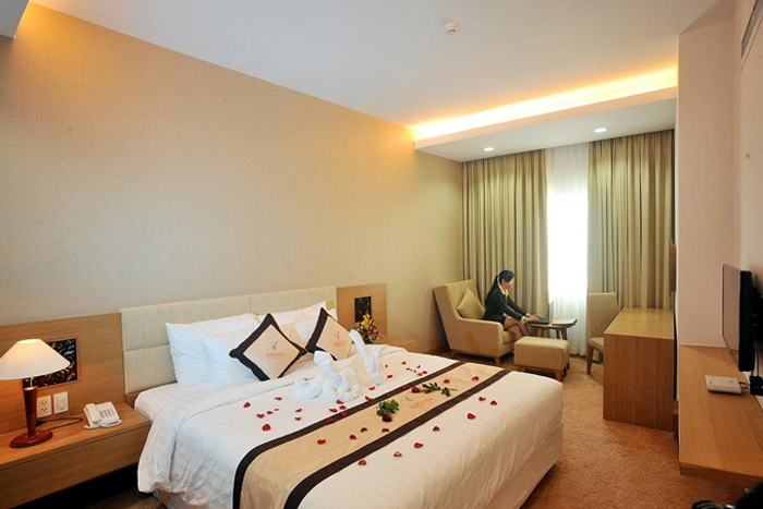 Mekong My Tho hotel room