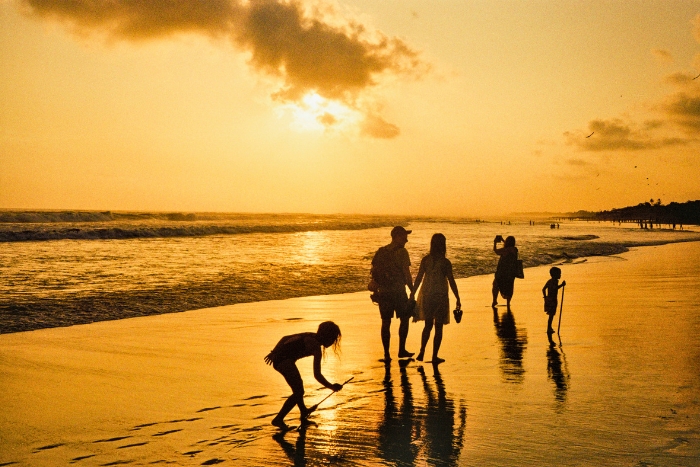 Sunset beach relaxation during summer itineraries in Vietnam