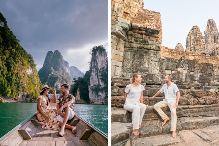 Romantic journey through the spectacular landscapes of Vietnam and Cambodia