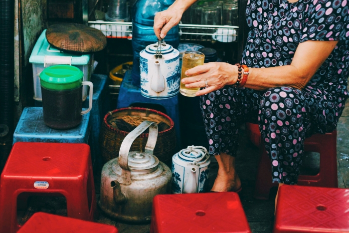 Vietnamese tea is part of everyday local life