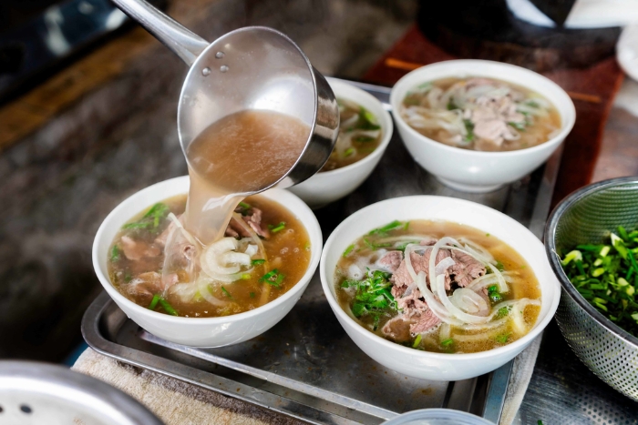 Phở is perhaps the most famous Vietnamese breakfast