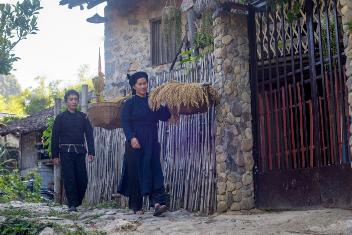 The Tay people in Khuoi Ky stone village