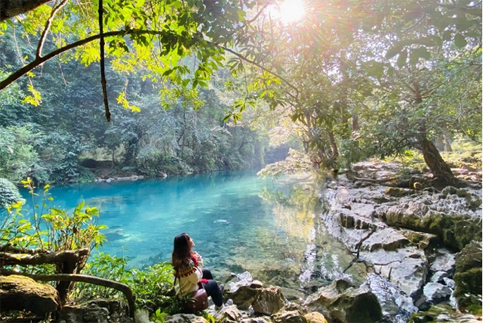 Le Nin Stream in Cao Bang