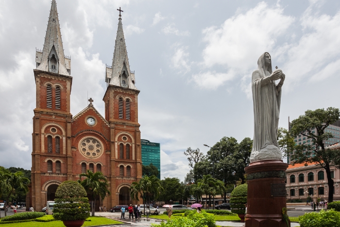 Start the one-week Southern Vietnam itinerary in Ho Chi Minh City