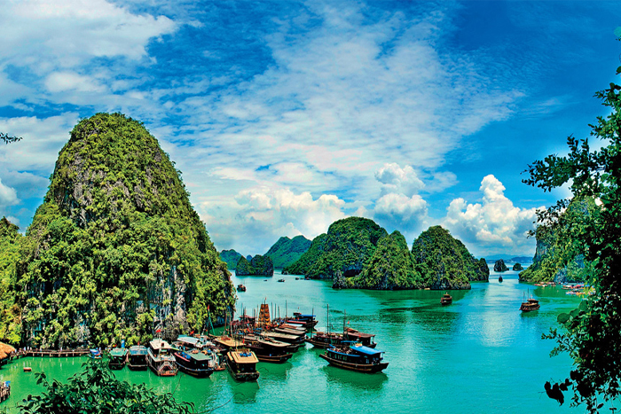 The beauty of Halong Bay