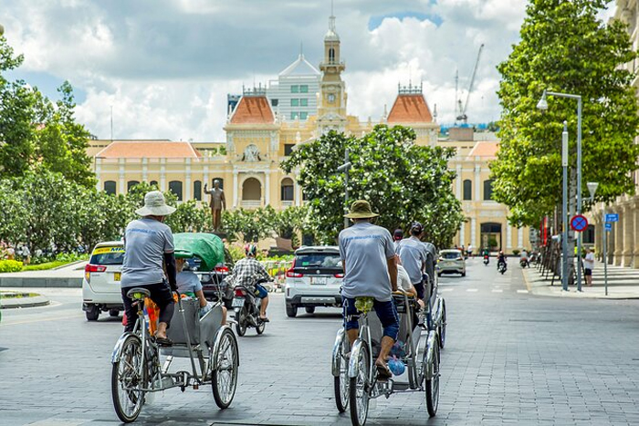 Take an exciting cyclo tour in Ho Chi Minh City