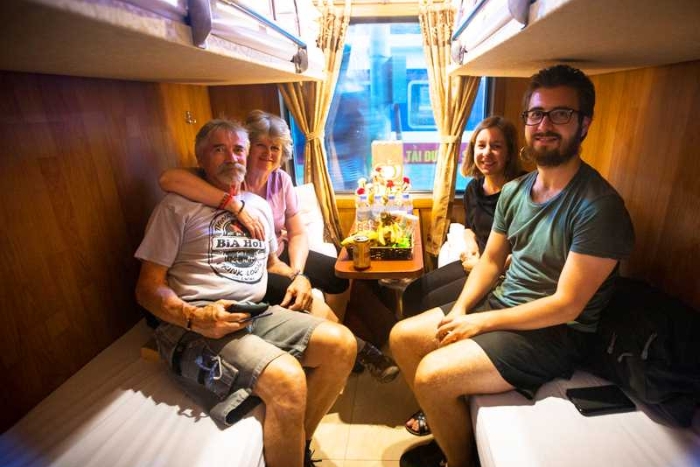 Special experience in night train to Sapa