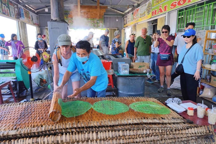 with many practical experiences only available in Vietnam