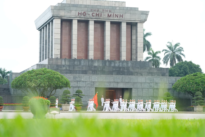 Ho Chi Minh Mausoleum, one of the must-see attractions in Hanoi