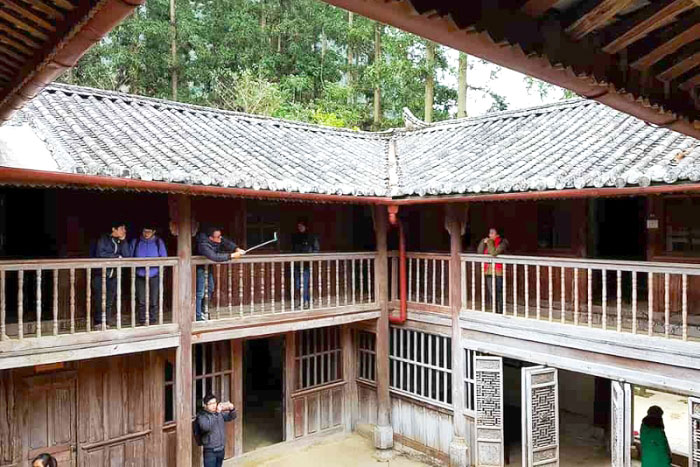 Impressive architectural styles of the Hmong king's palace