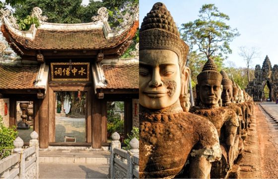 Combined Tour During 2 Weeks In Vietnam Cambodia