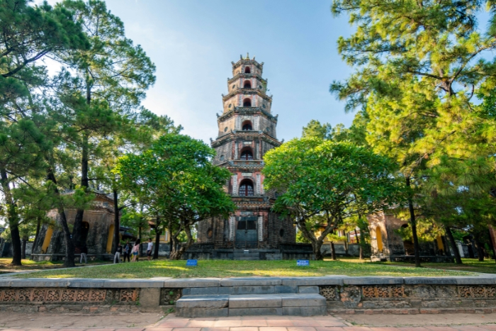 What to visit during 2 weeks in Vietnam and Cambodia? Thien Mu Pagoda