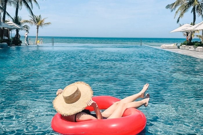 Spending your summer at a beachfront resort is another fantastic way to stay cool