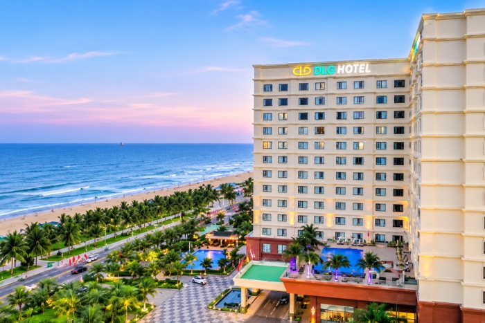 DLG Hotel Danang, front row facing My Khe