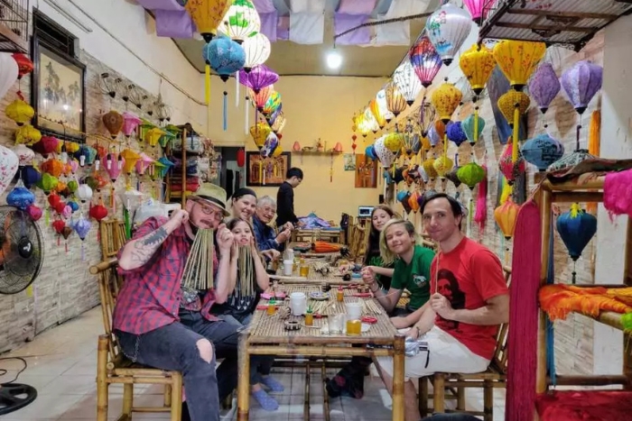Cultural immersion in Hoi An through a colorful lantern workshop