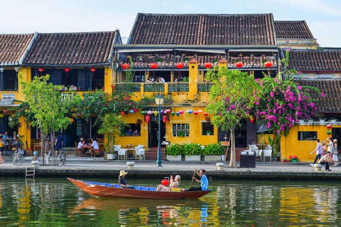 Unique atmosphere of the Hoi An old town during the trip