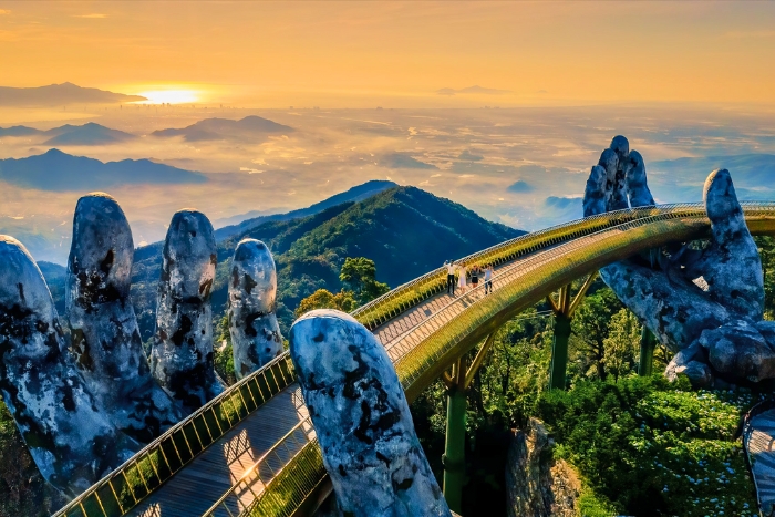 Golden Bridge feeling surreal and timeless