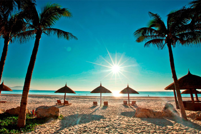 My Khe Beach: ranked among the top ten most beautiful beaches in Asia