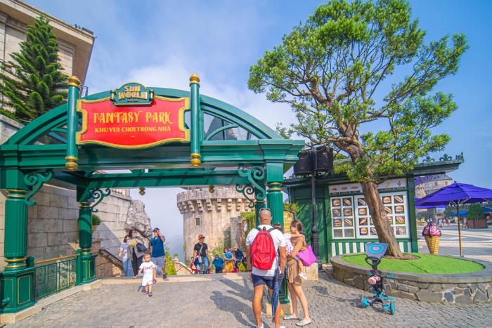 Exciting moments at Fantasy Park during our 6-day Vietnam itinerary