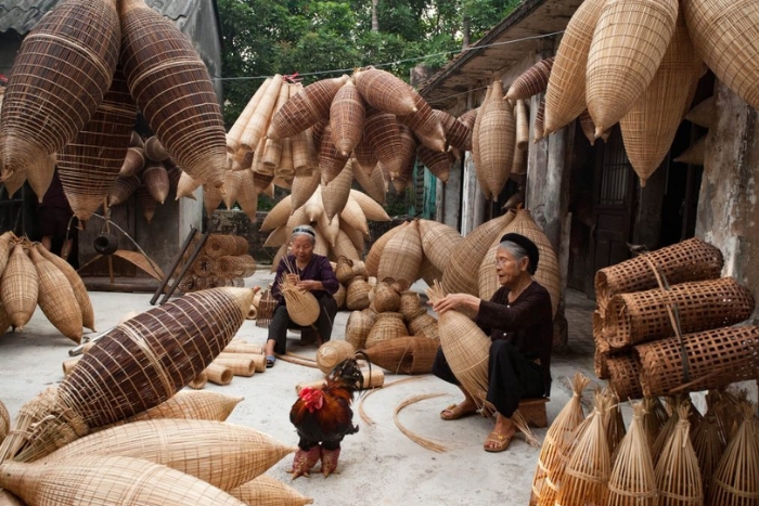 Bamboo products in Da Nang